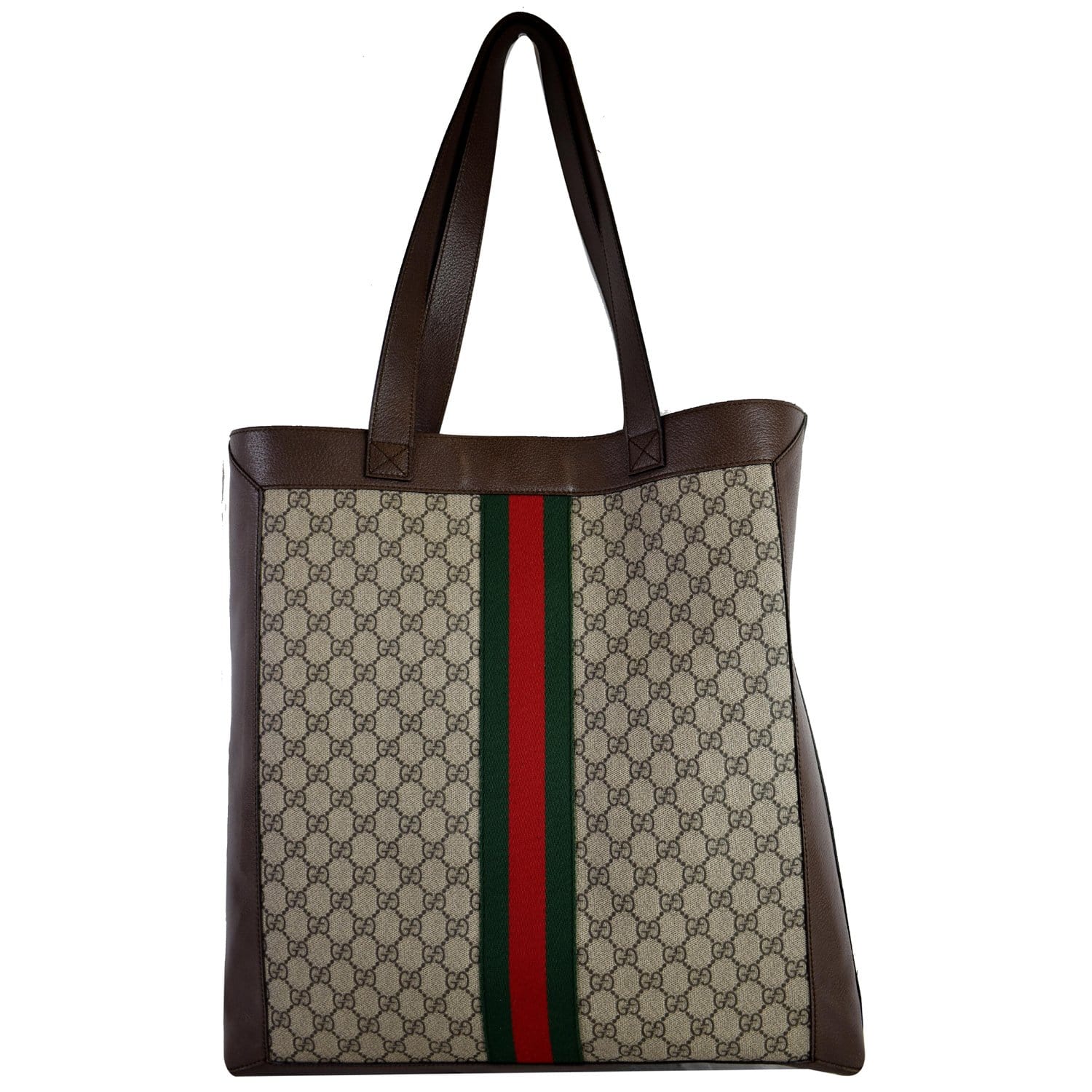 Gucci Ophidia Soft Supreme Tote Bag Beige Large