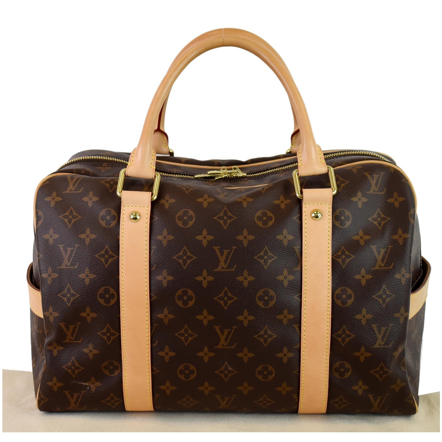 Louis Carryall Satchel Bag Canvas Monogram Travel Bag