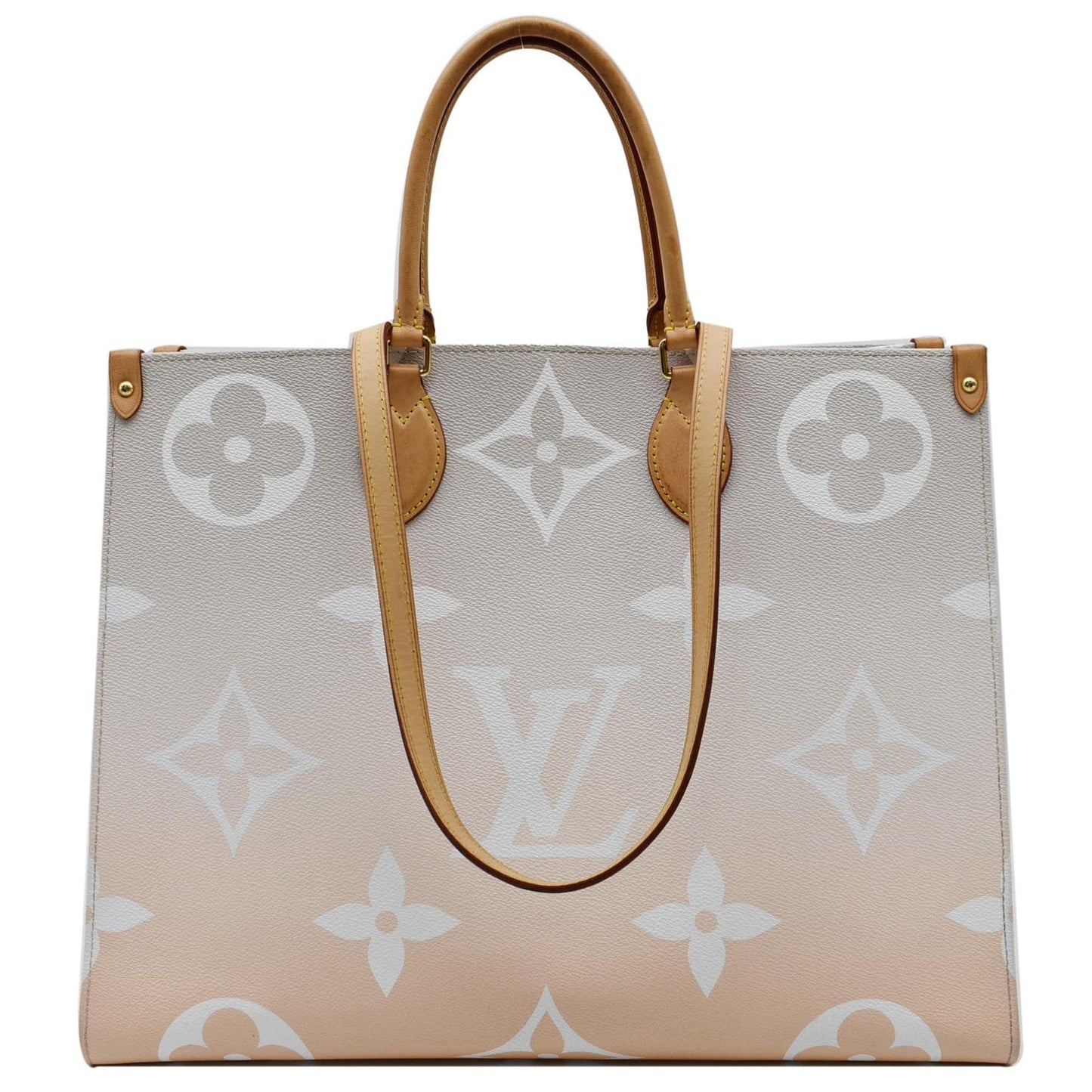 Louis Pool Onthego Gm Shoulder Bag Brume Monogram