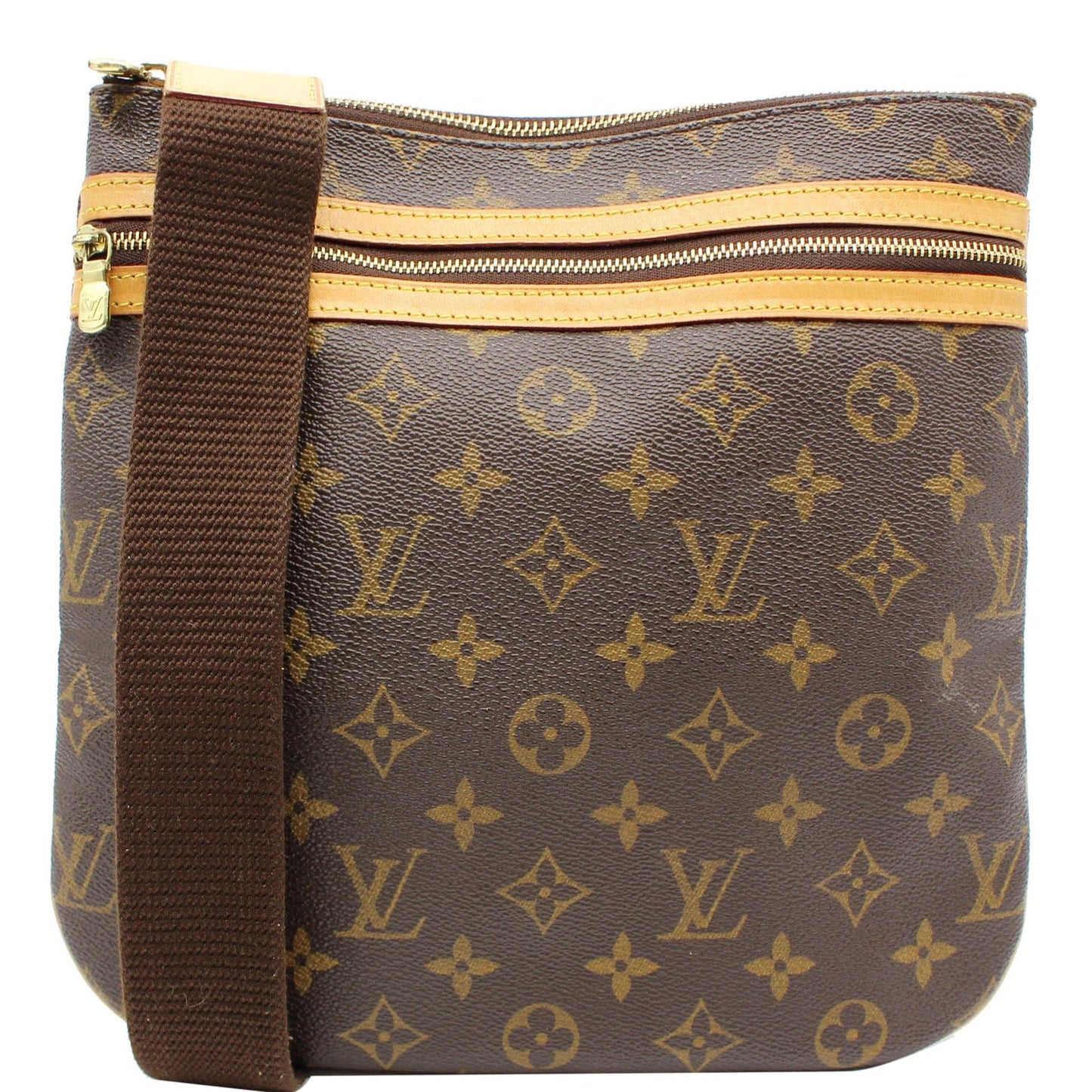 Louis Bosphore Pochette Crossbody Bag Canvas Monogram