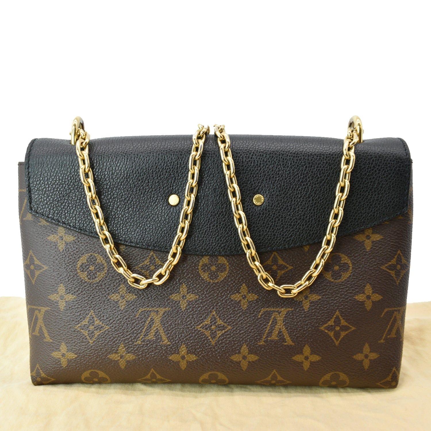 Louis Saint Placide Crossbody Bag Off Canvas Monogram
