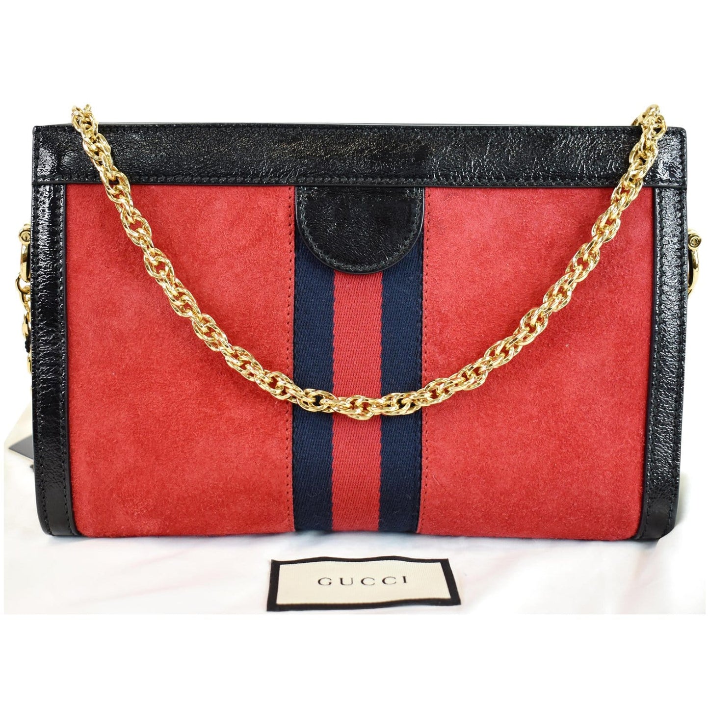 Gucci Ophidia Small Web Shoulder Bag Off Leather Suede