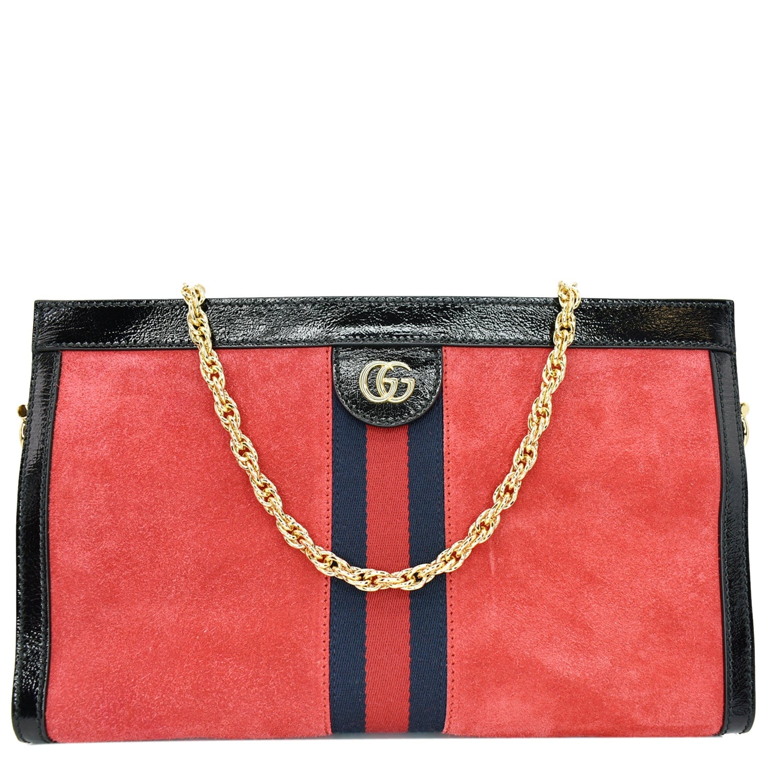 Gucci Ophidia Medium Web Shoulder Bag Hot Deals Leather Suede