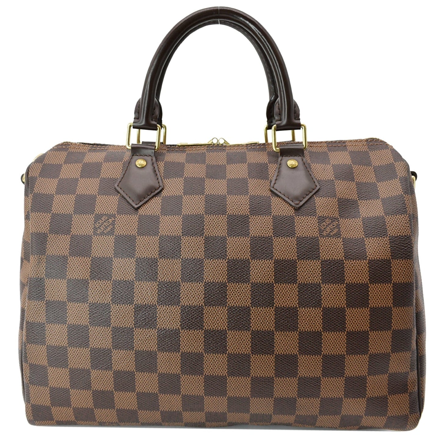Louis Speedy Damier Ebene Satchel Bag Hot Brown Travel Bag