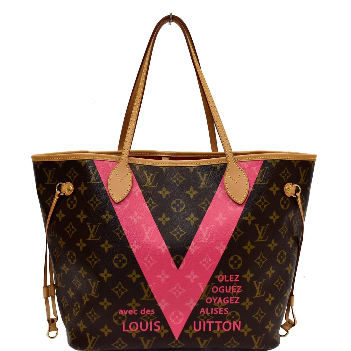Louis Neverfull Mm Grenade Shoulder Bag Canvas Monogram