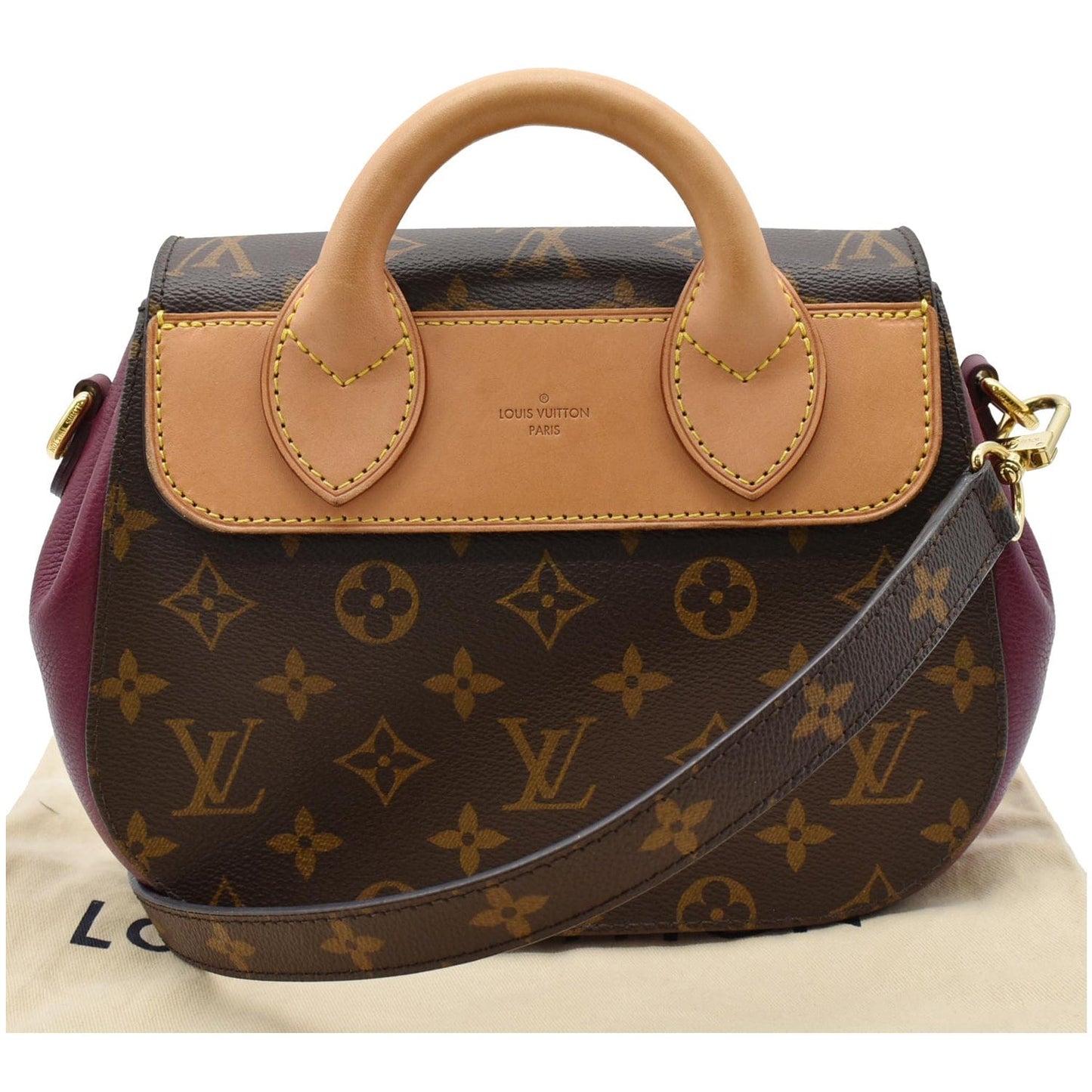Louis Eden Pm Shoulder Bag Canvas Monogram