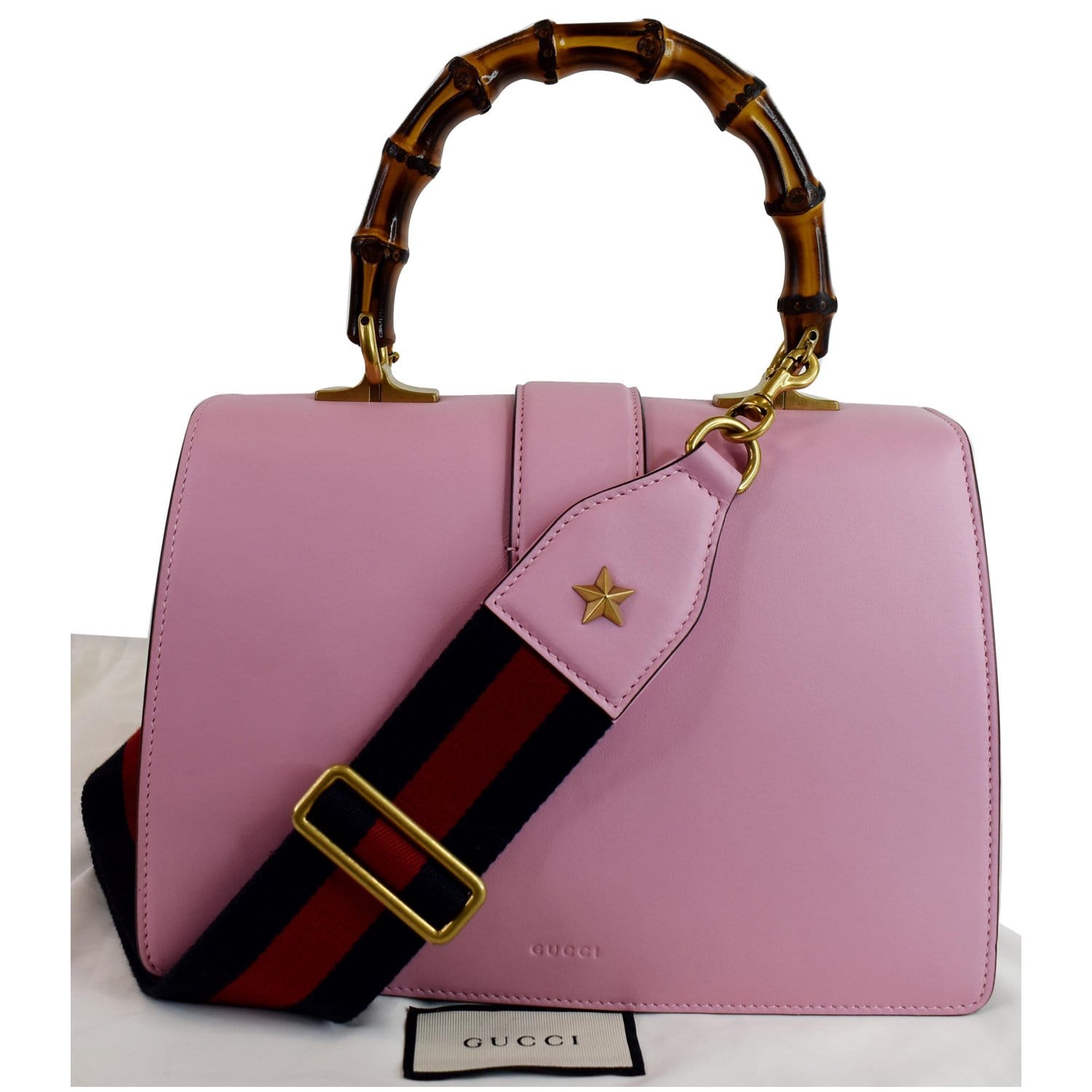Gucci Dionysus Top Handle Shoulder Bag Leather Pink