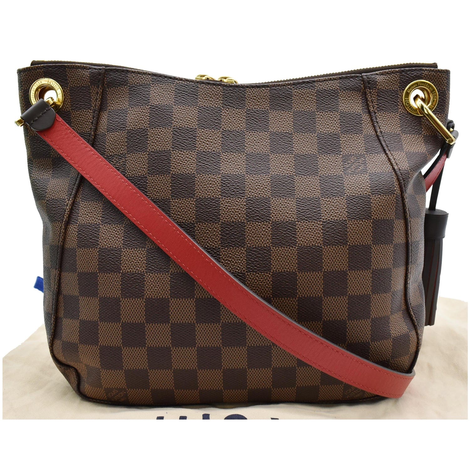 Louis South Bank Besace Damier Ebene Crossbody Brown Crossbody Bag