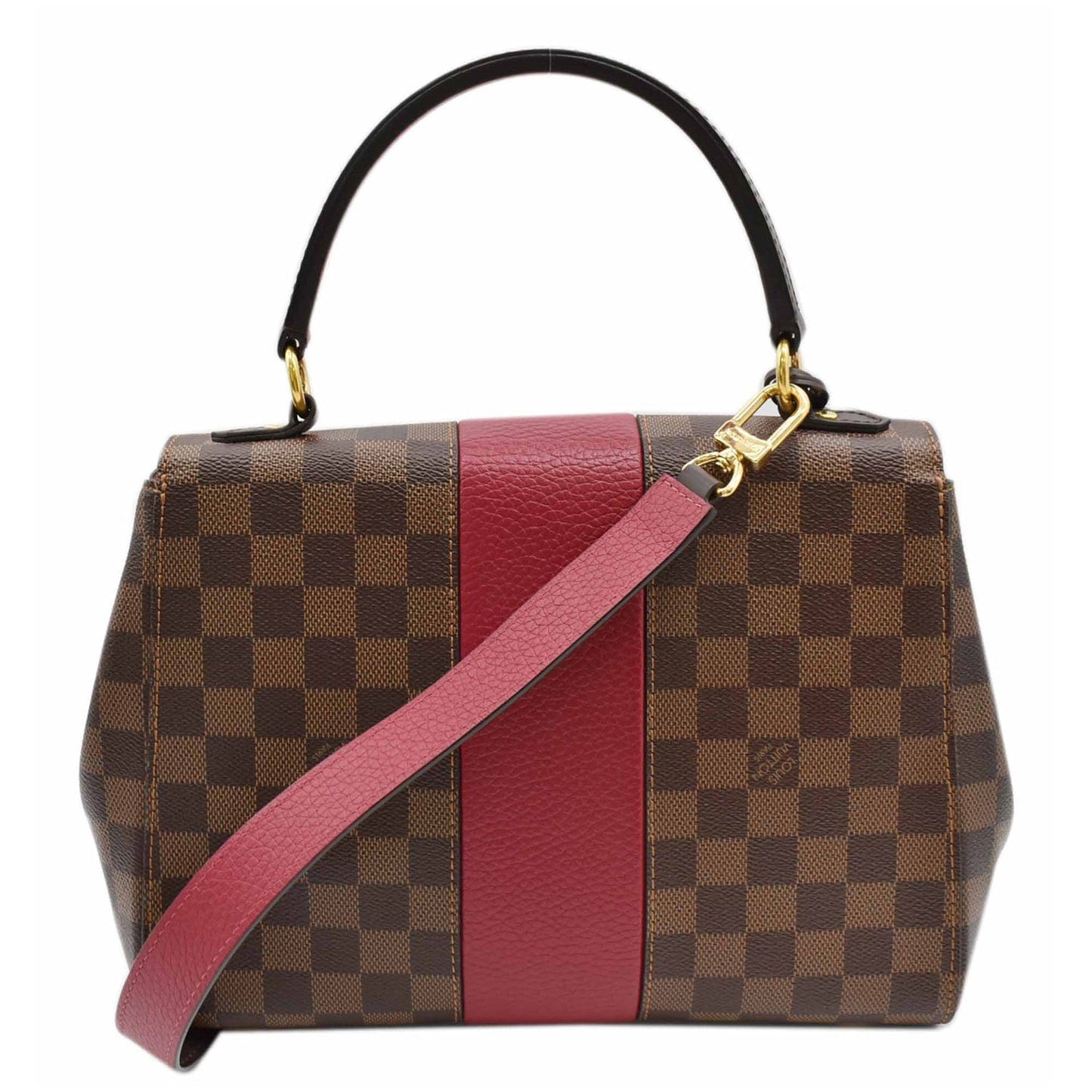 Louis Bond Street Mm Damier Crossbody Bag Canvas