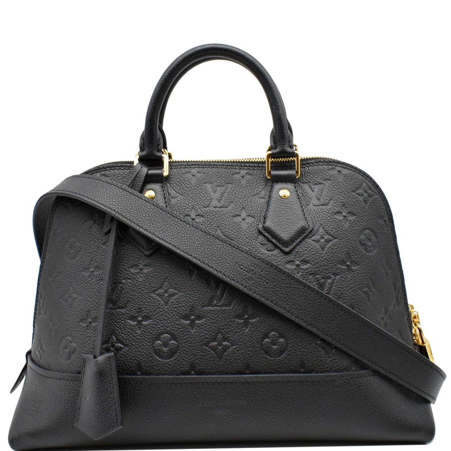 Louis Neo Alma Pm Empreinte Shoulder Bag Monogram Black