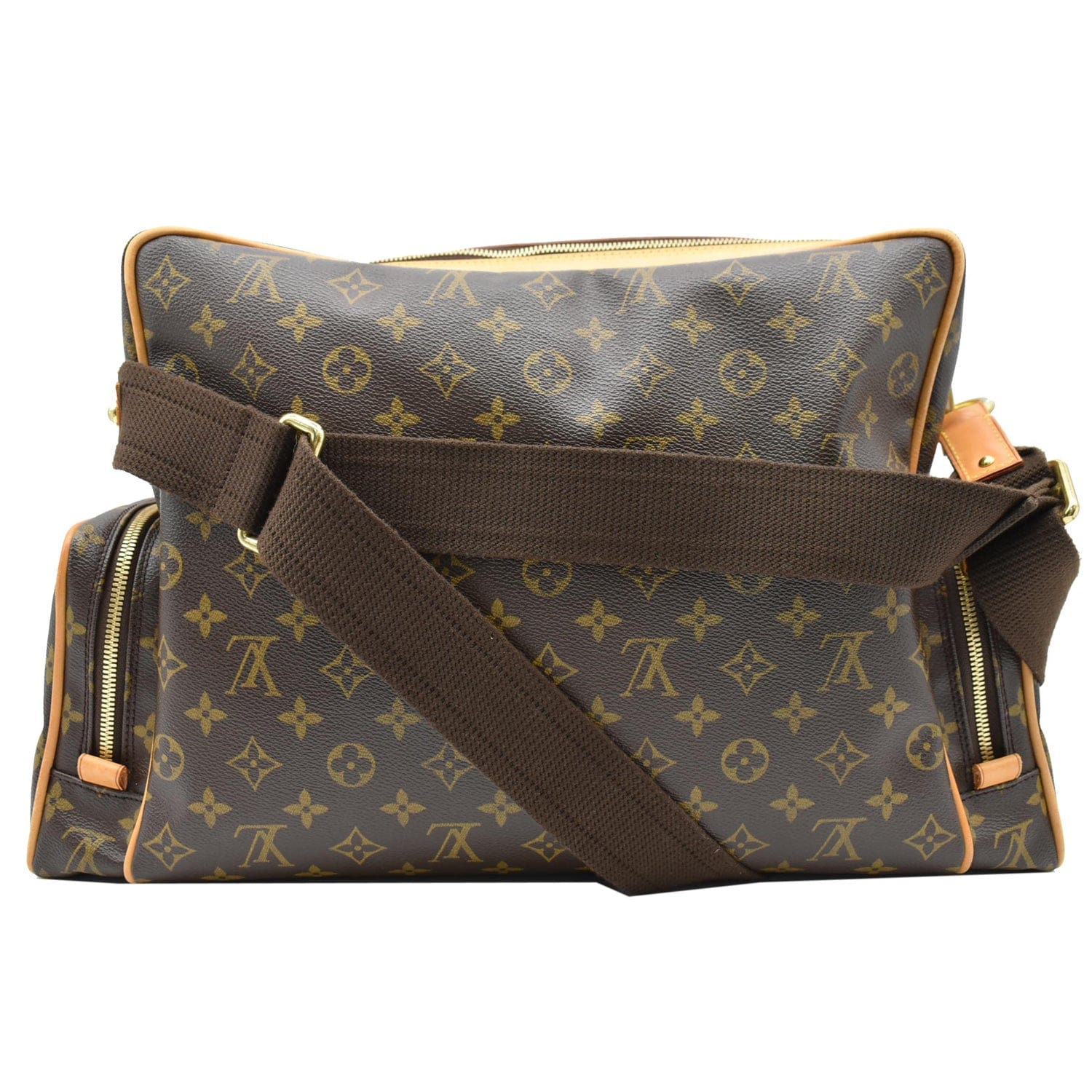 Louis Sac Squash Shoulder Bag Canvas Monogram