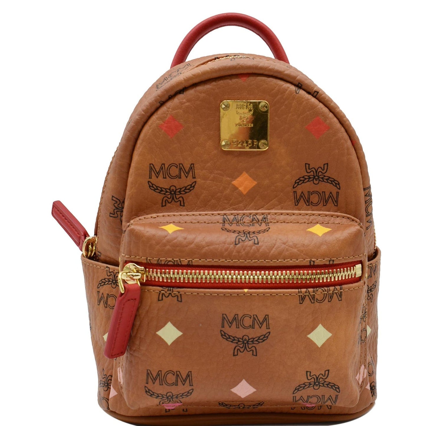 MCM Skyoptic Stark Bebe Boo Visetos Backpack Mini