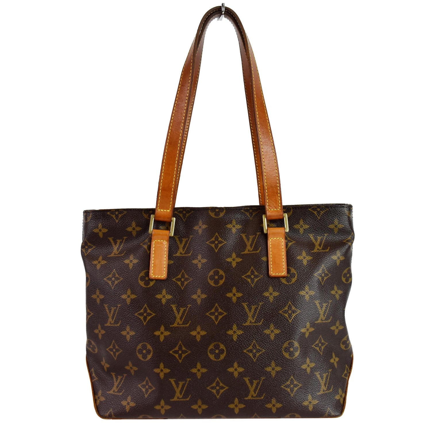 Louis Cabas Piano Shoulder Bag Canvas Monogram Bag Brown