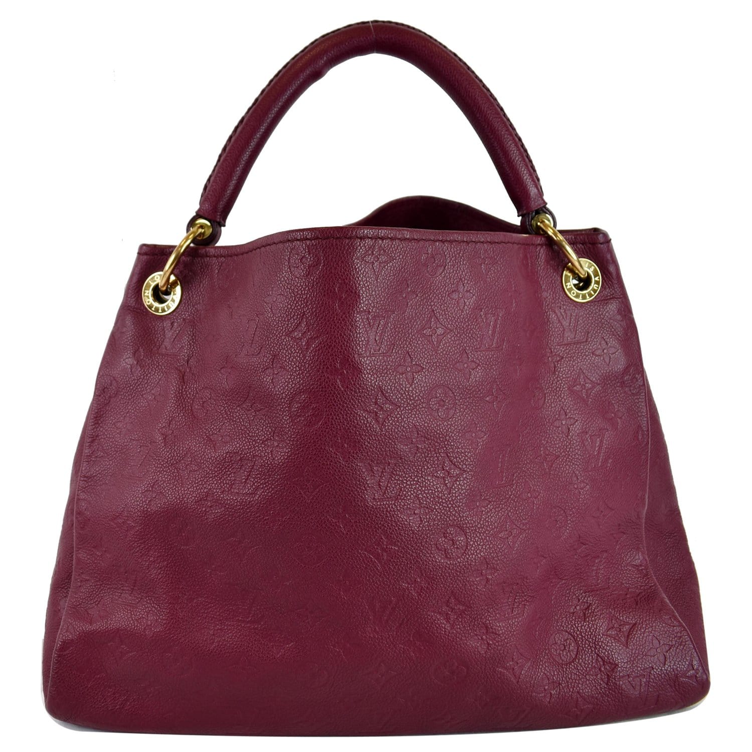 Louis Artsy Mm Empreinte Shoulder Bag Mulberry Leather
