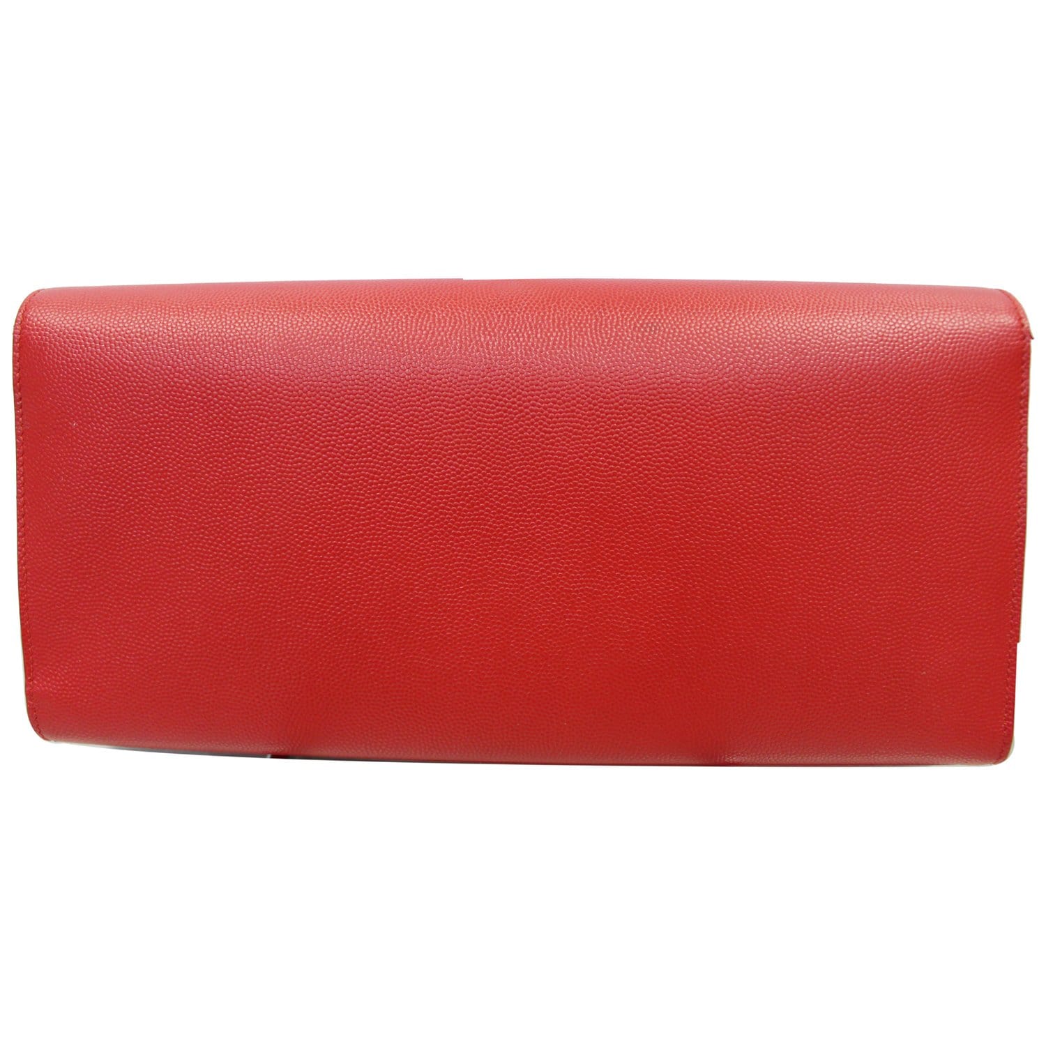 YSL Saint Laurent Saint Cassandre Grain De Poudre Clutch Red Clutch Bag