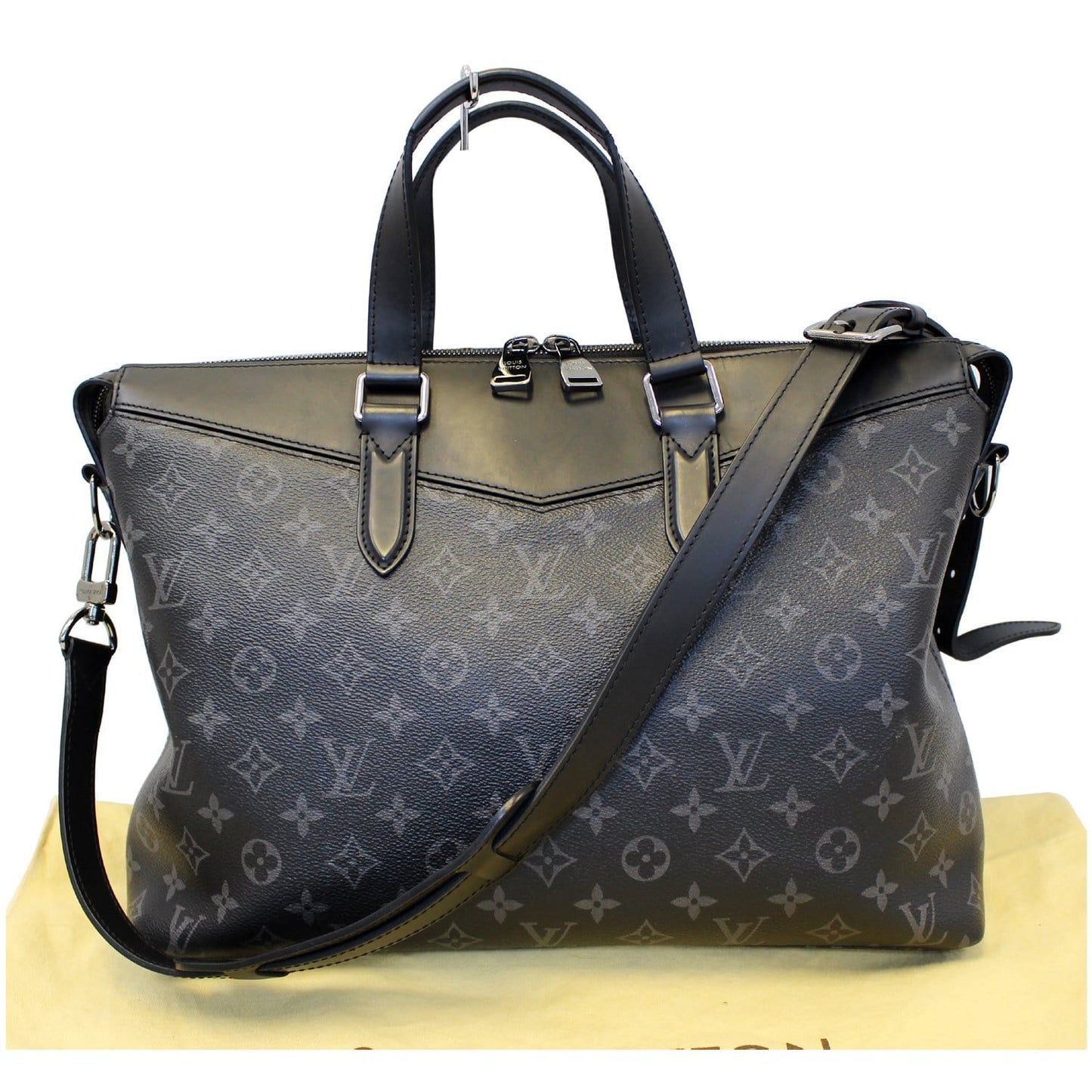 Louis Briefcase Explorer Eclipse Shoulder Bag Monogram