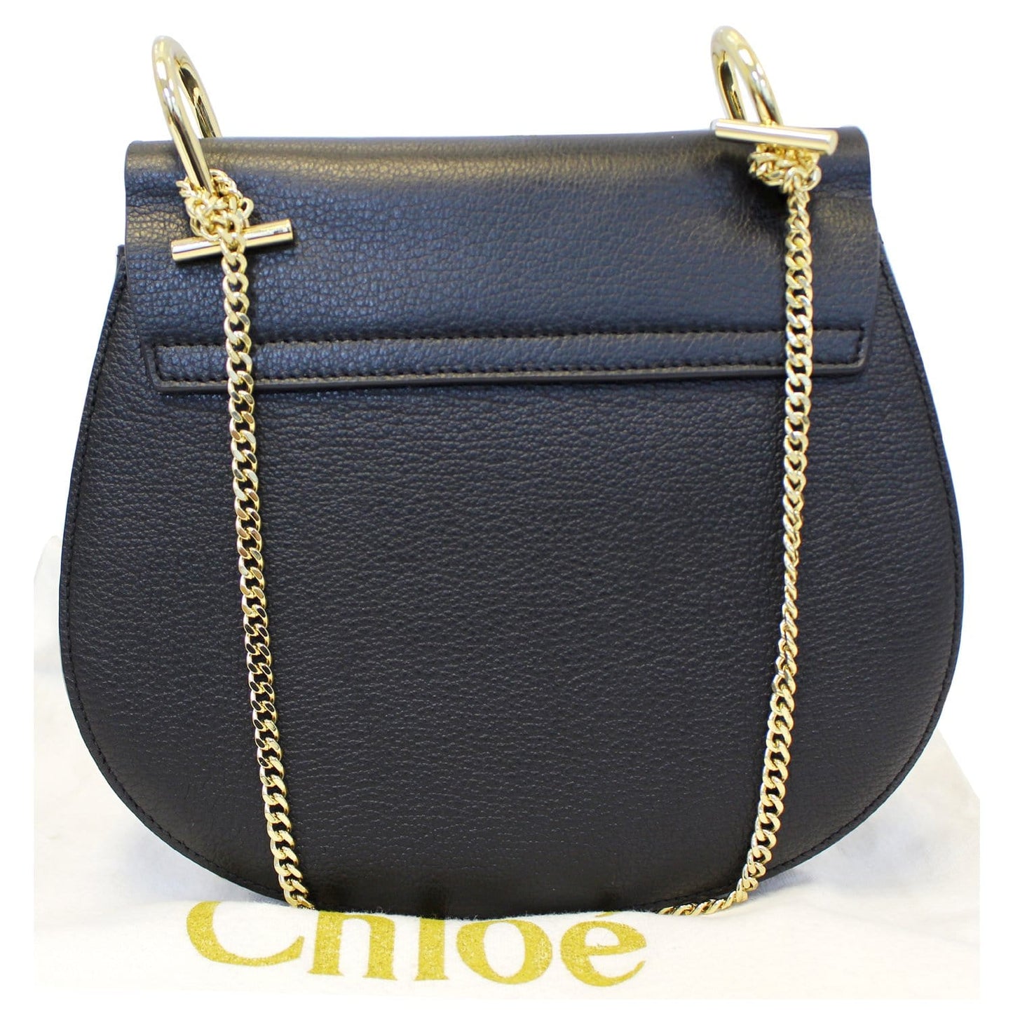 Chloe Drew Crossbody Bag Leather Black