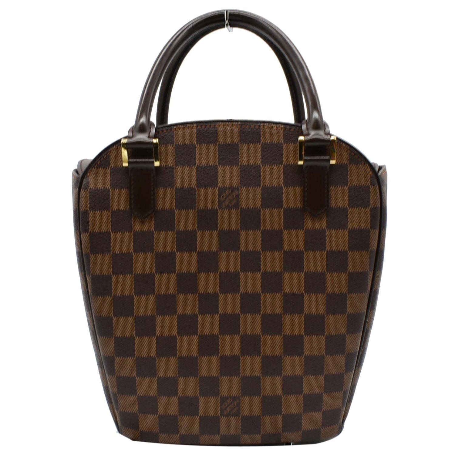 Louis Sarria Seau Damier Ebene Tote Bag Brown