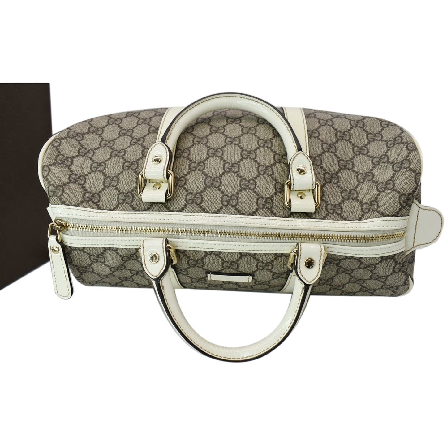Gucci Plus Joy Boston Bag Canvas Monogram Travel Bag