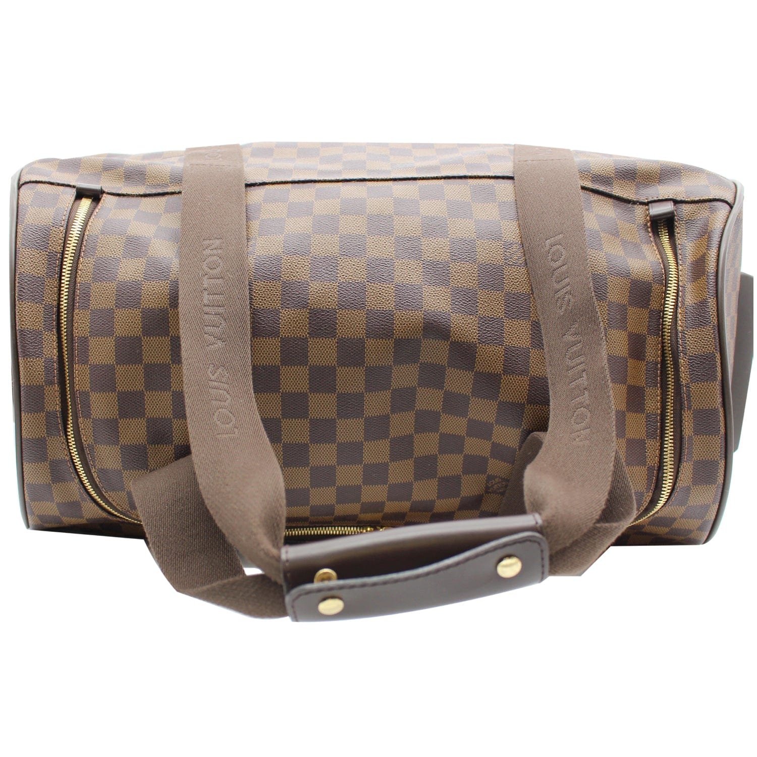 Louis Neo Eole Damier Ebene Rolling Travel Brown Travel Bag