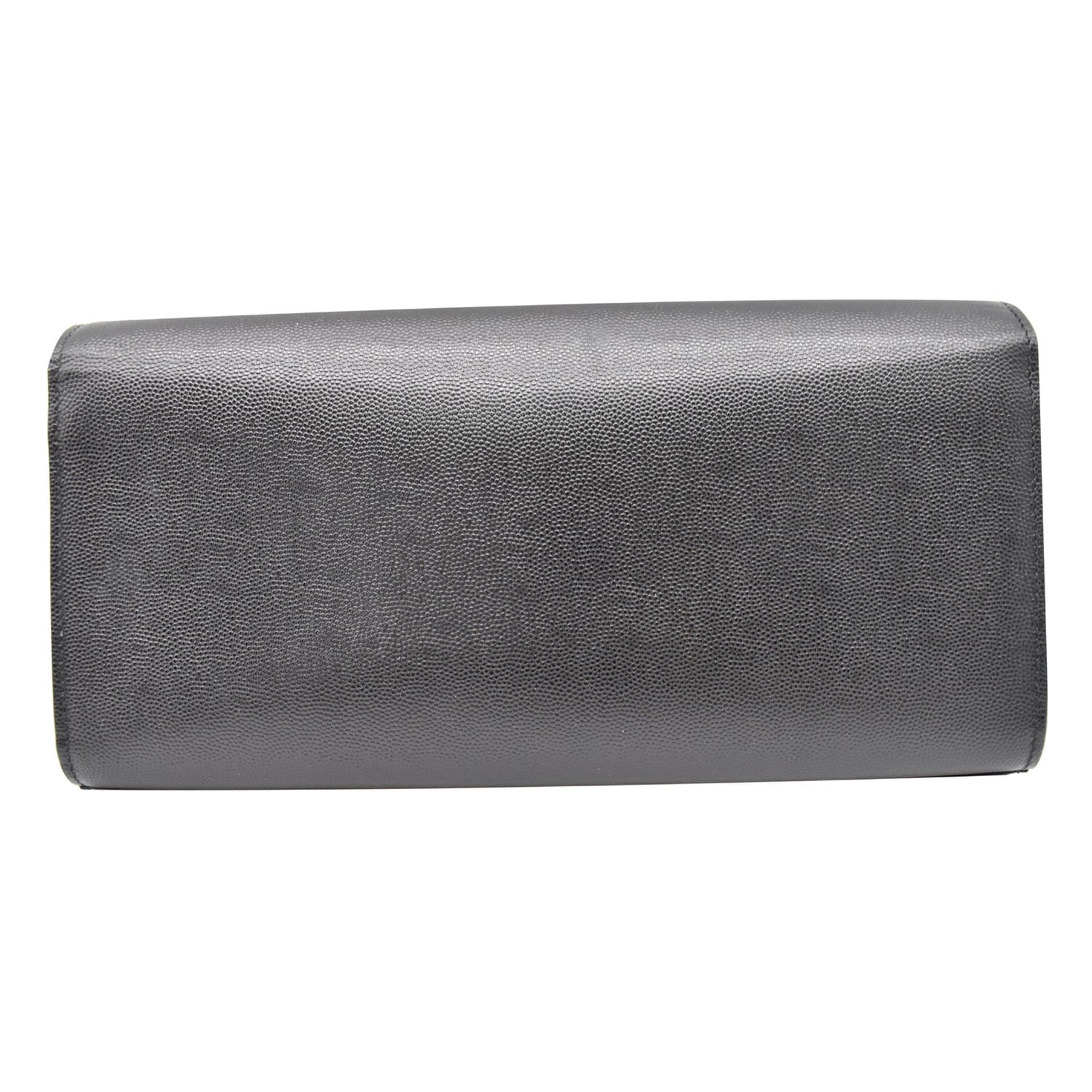 YSL Saint Laurent Saint Kate Clutch Wallet Leather Black Clutch Bag