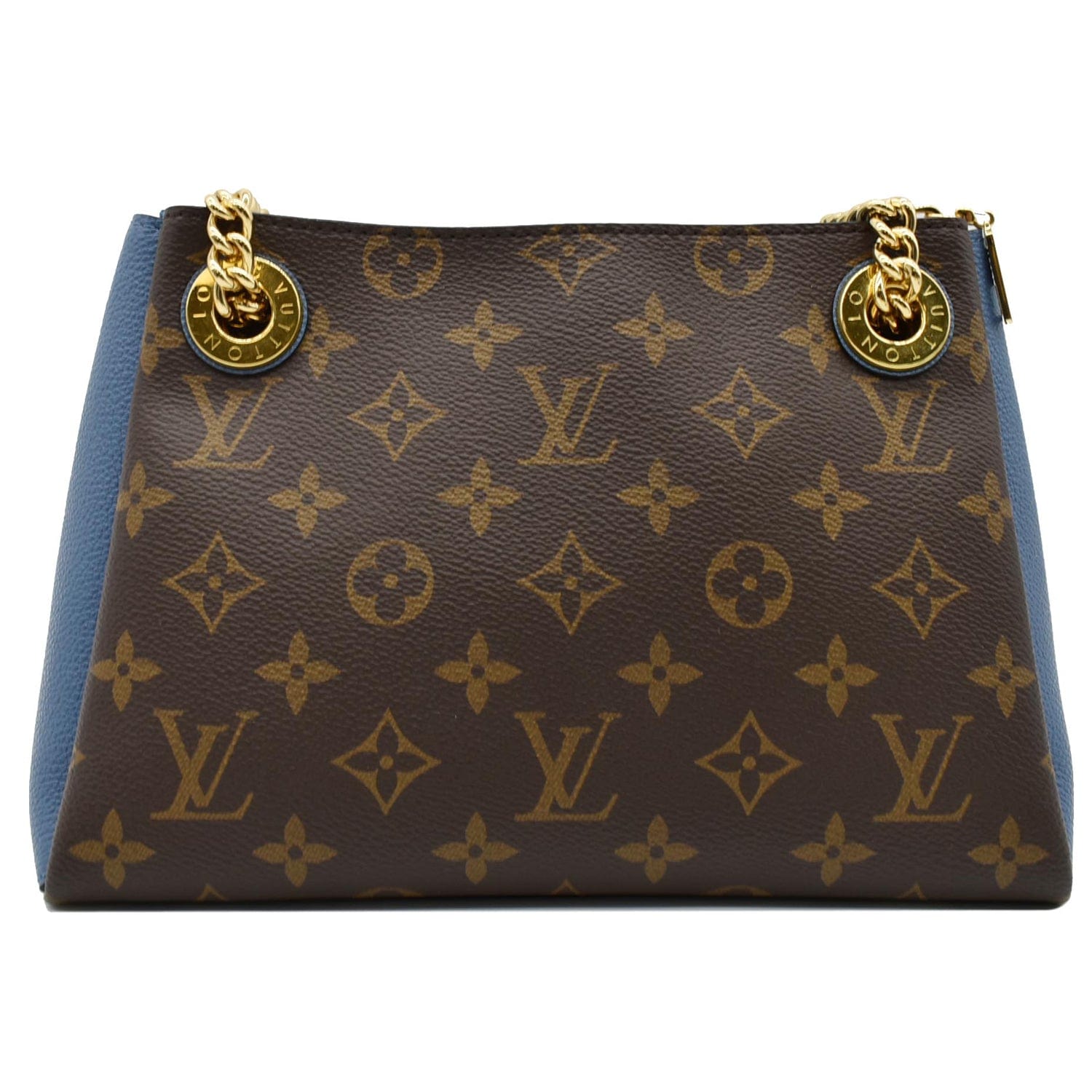 Louis Surene Bb Shoulder Bag Jean Canvas Monogram