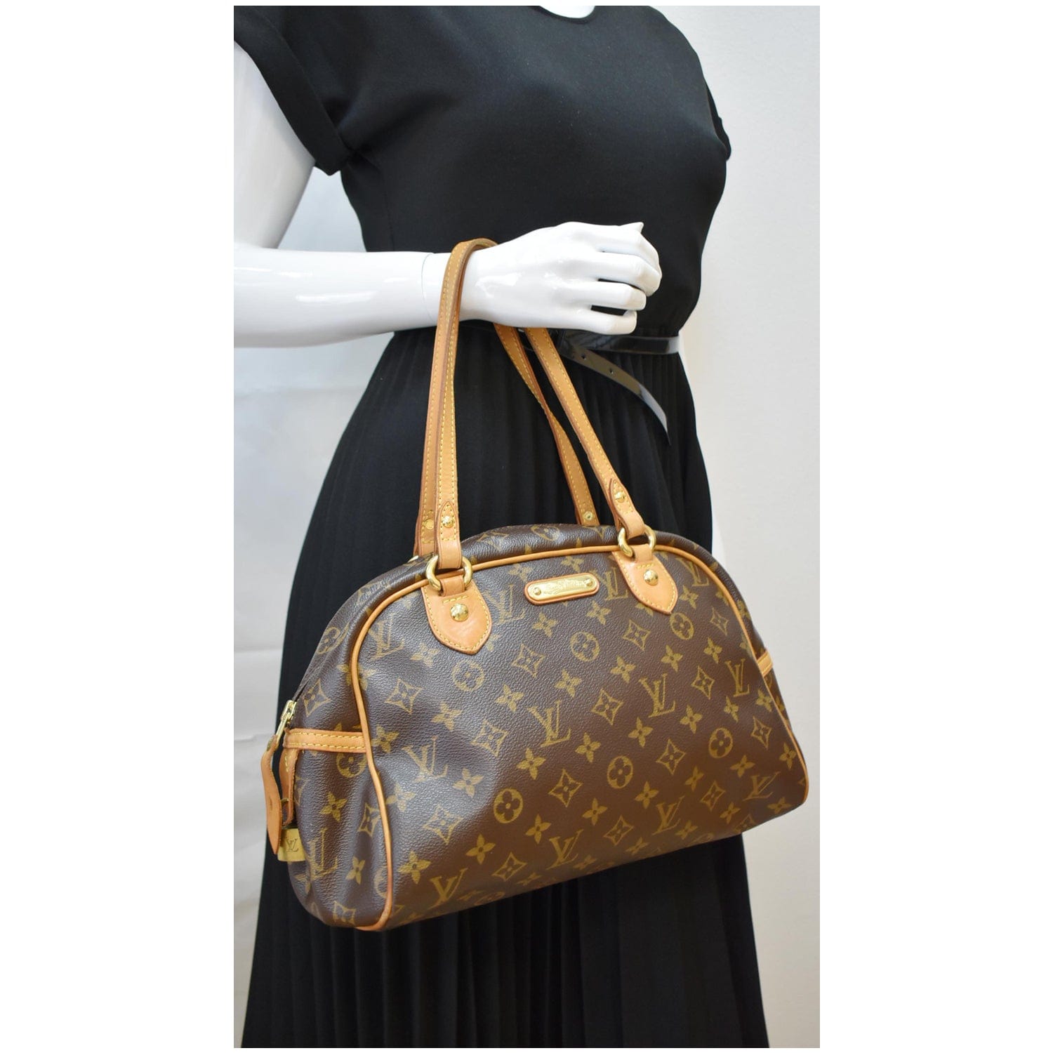 Louis Montorgueil Pm Shoulder Bag Off Canvas Monogram