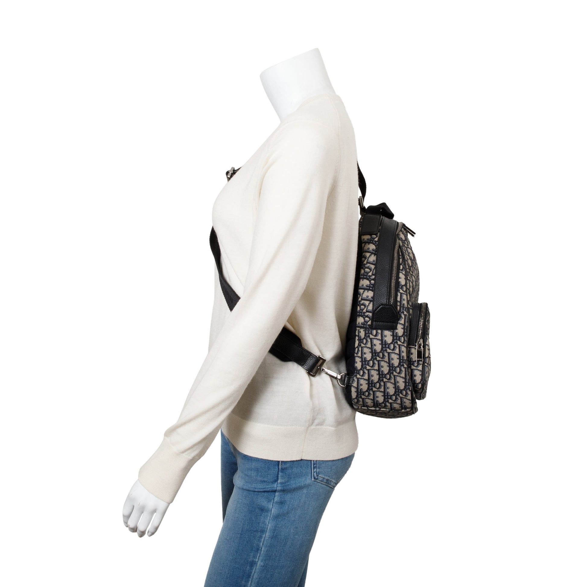 Dior Cristian Oblique Jacquard Rider Sling Bag Mini Travel Bag