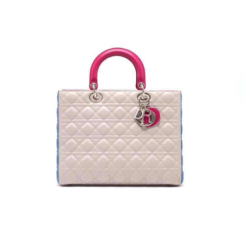 Dior Lady Tote Handbag Large Tote Bag