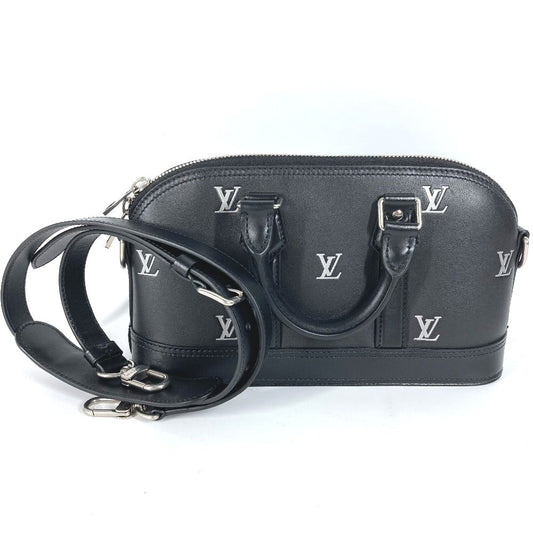Louis Vuitton M24529 Alma EW Leather Calf Black Handbag