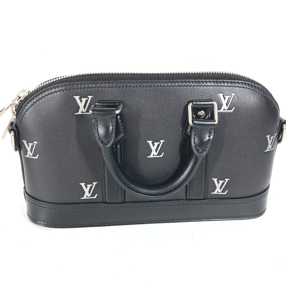 Louis Vuitton M24529 Alma EW Leather Calf Black Handbag