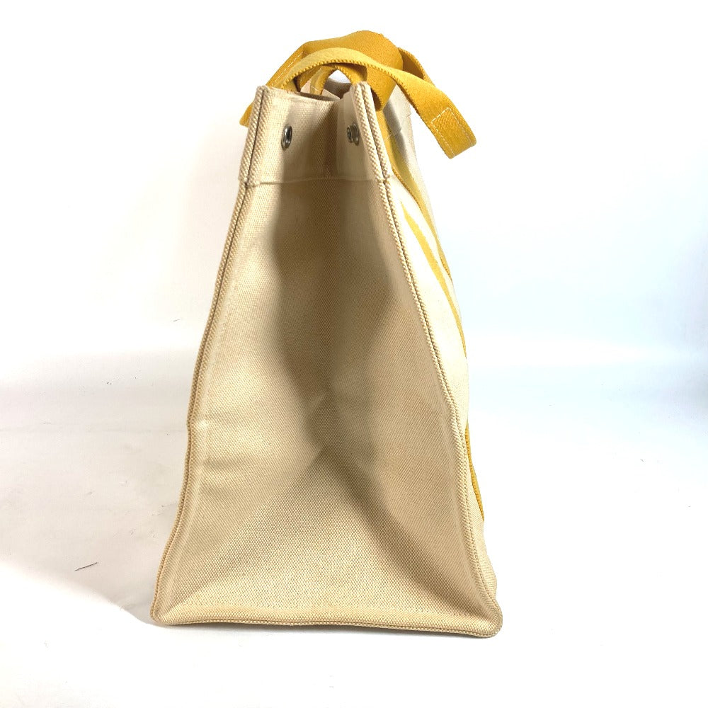 Hermes Shoulder Bag Bora Bora Gm Canvas Yellow