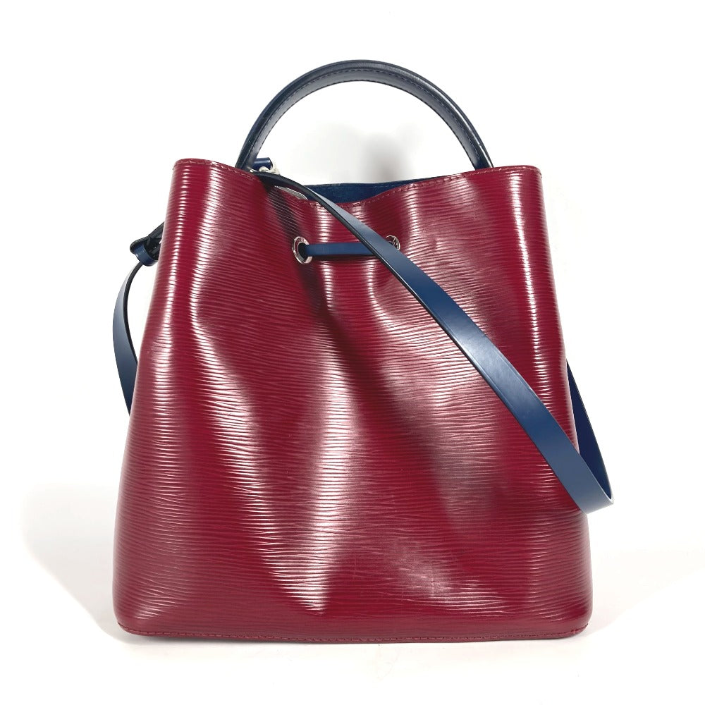 Louis Vuitton M55303 Epi wine- Epi Neonoe Leather Red Shoulder Bag