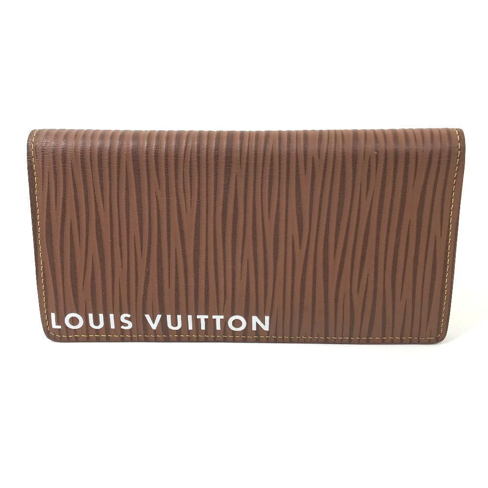 Louis Vuitton Long Purse M82631 Epi Leather Brown Wallet Case