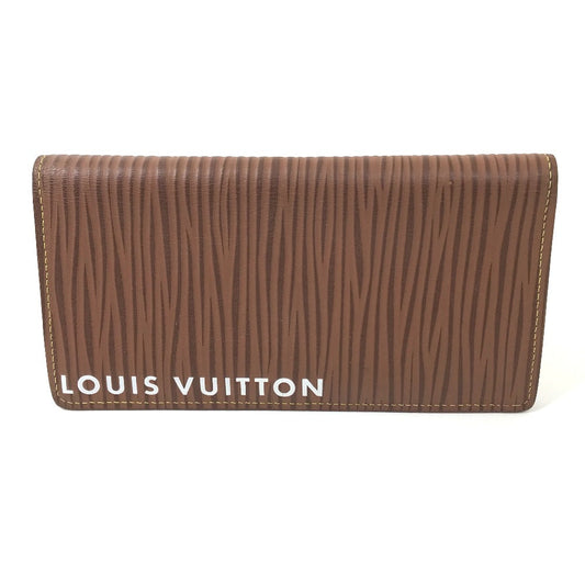 Louis Vuitton Long Purse M82631 Epi Leather Brown Wallet Case