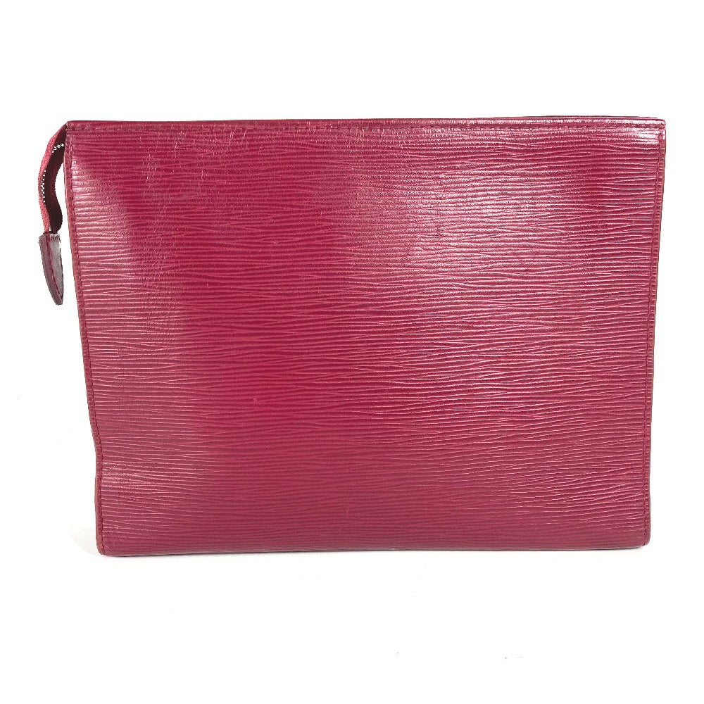 Louis Vuitton M41085 Epi Posh Toilette Leather Red Clutch Bag