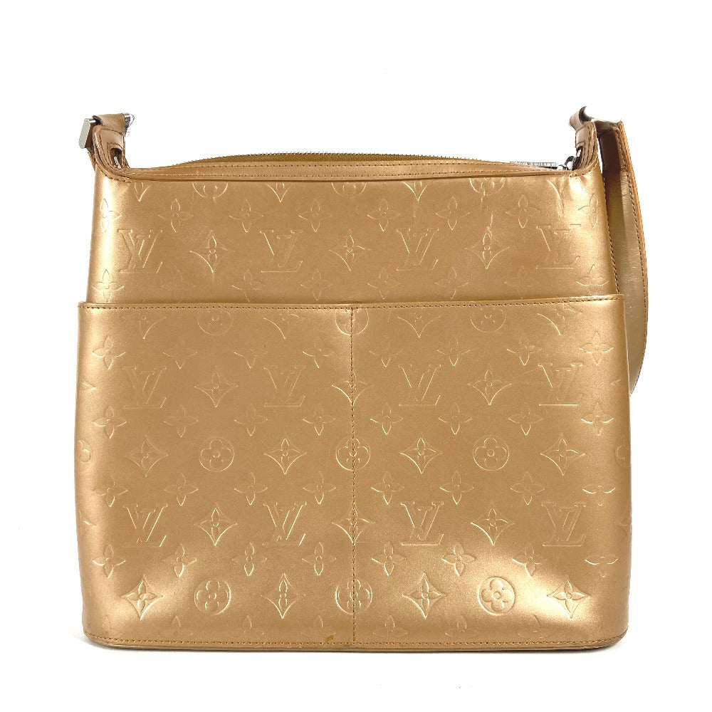 Louis Vuitton M55167 mat Sutter Monogram Leather Beige Shoulder Bag