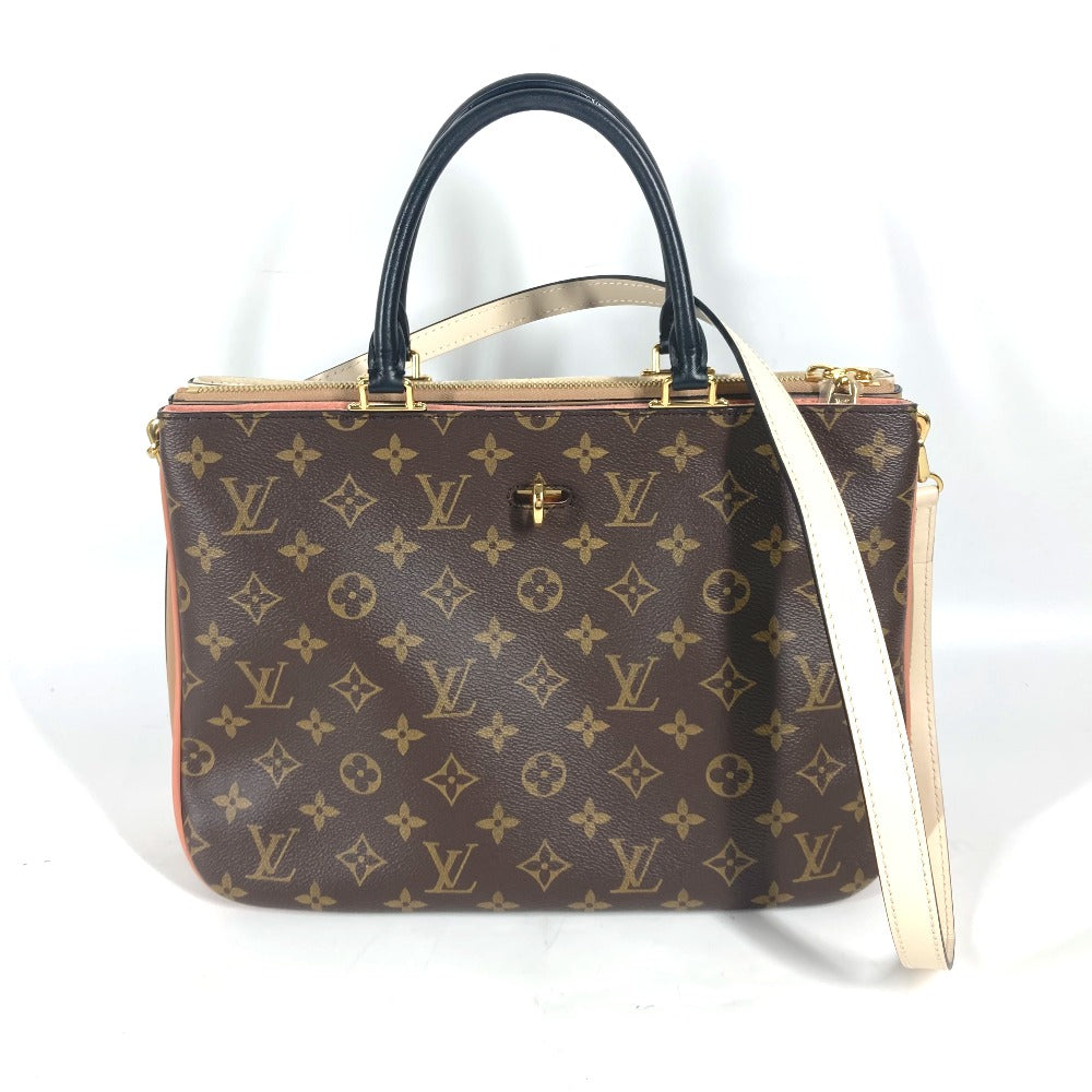 Louis Vuitton M44255 Millefeuille Monogram Canvas Brown Handbag