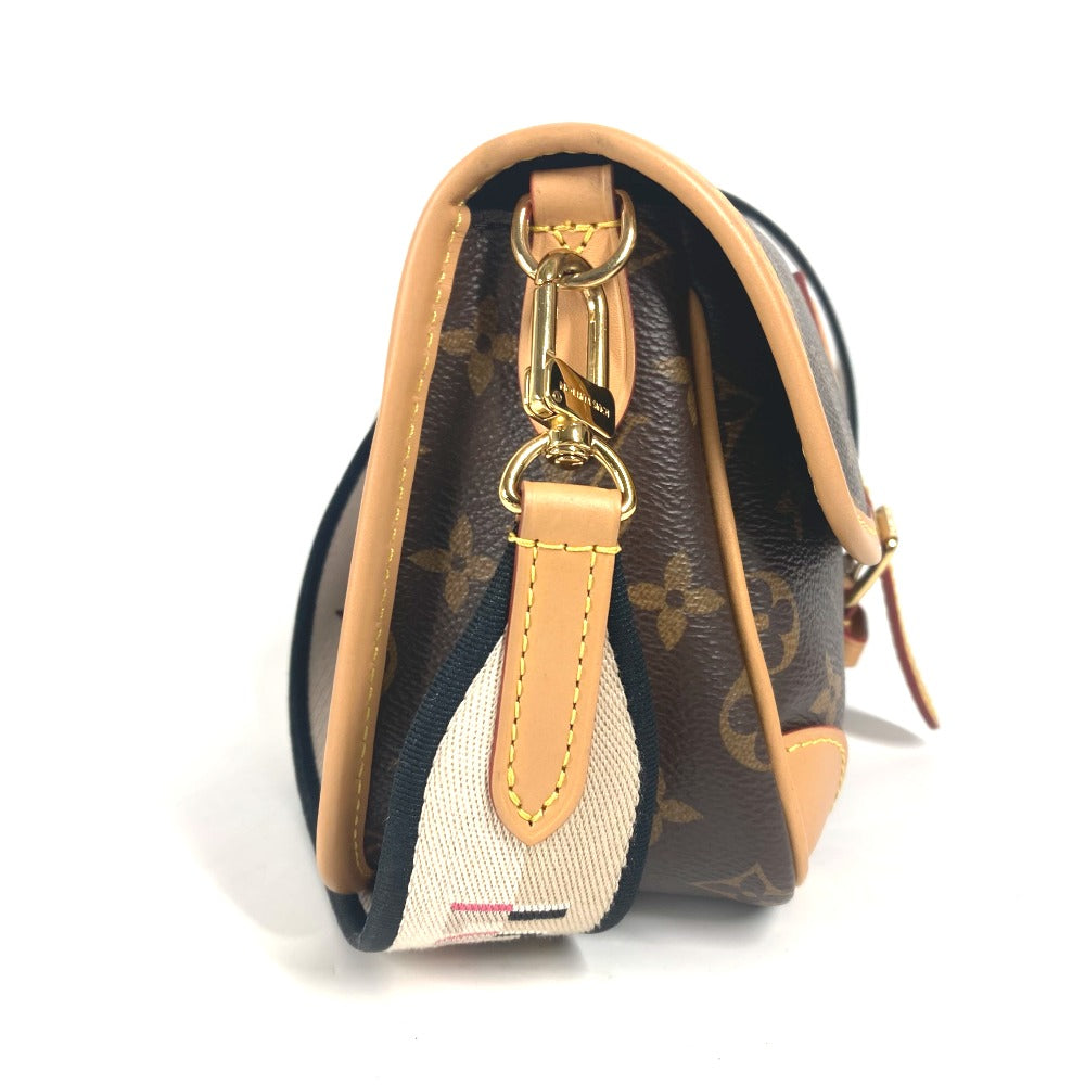 Louis Vuitton M45985 Diane NM PM Monogram Canvas Brown Shoulder Bag