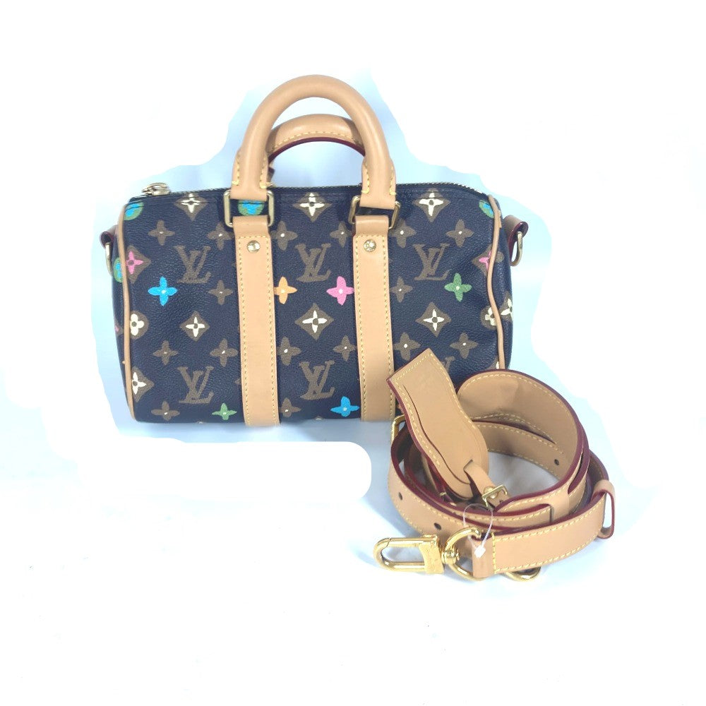 Louis Vuitton M24849 Craggy Keepall ・bandouliere Monogram Canvas Brown Shoulder Bag