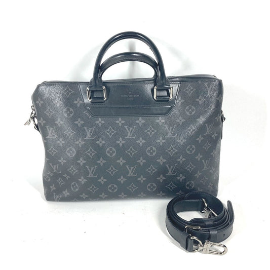 Louis Vuitton Business M44222 Eclipse Odise Monogram Canvas Black Handbag