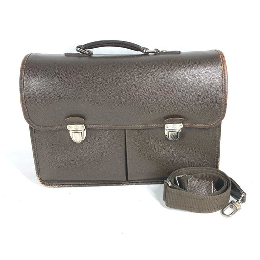Louis Vuitton Business M32618 Taiga Anton Leather Brown Handbag