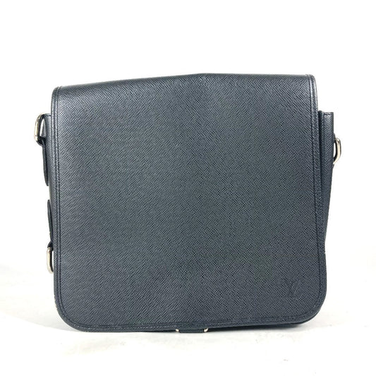 Louis Vuitton M32482 Taiga Andrei Leather Black Shoulder Bag D 20