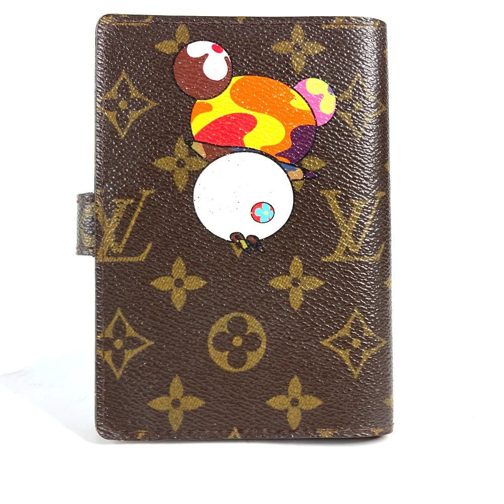 Louis Vuitton Notebook cover R20011 panda Agenda Monogram Canvas Brown Handbag