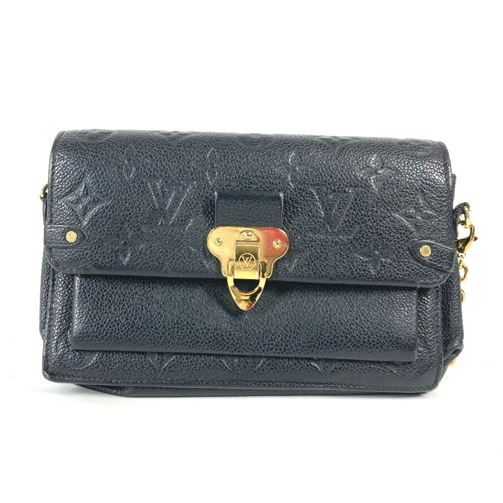 Louis Vuitton Long Purse M67839 Ann Platt Monogram Leather Black Wallet Case
