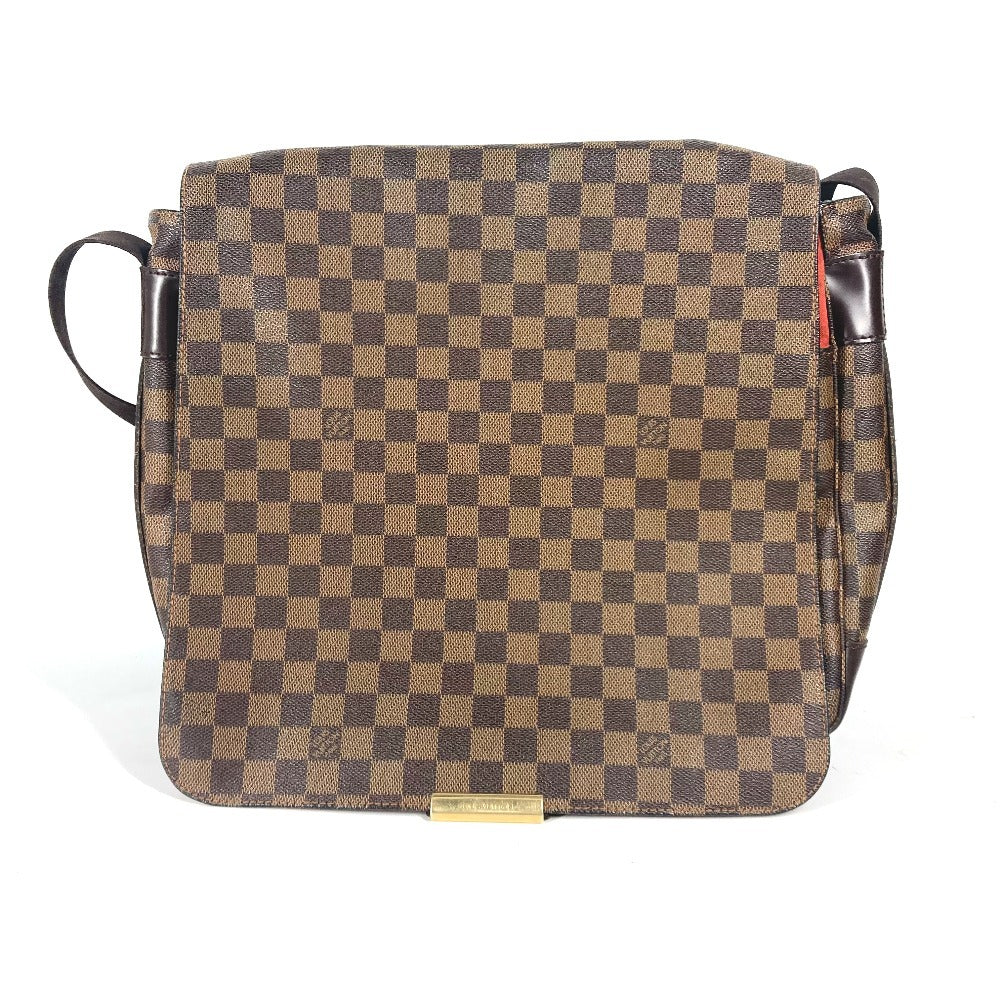 Louis Vuitton N45258 Damier Bastille Canvas Brown Shoulder Bag D 10