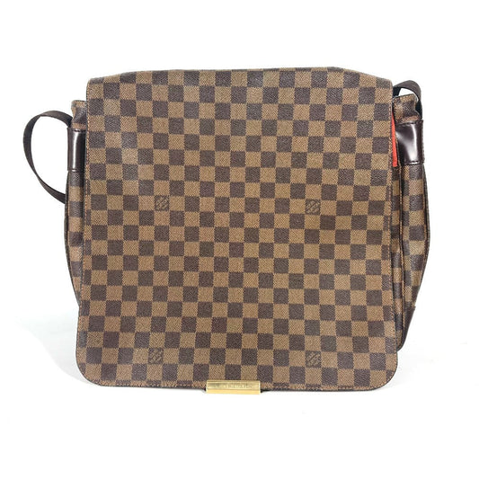 Louis Vuitton N45258 Damier Bastille Canvas Brown Shoulder Bag D 10