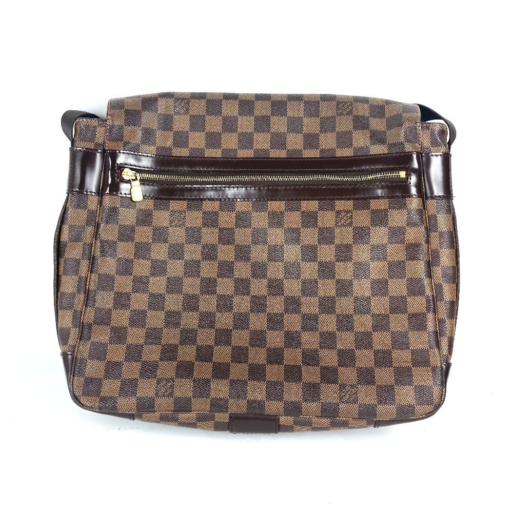 Louis Vuitton N45258 Damier Bastille Canvas Brown Shoulder Bag D 10