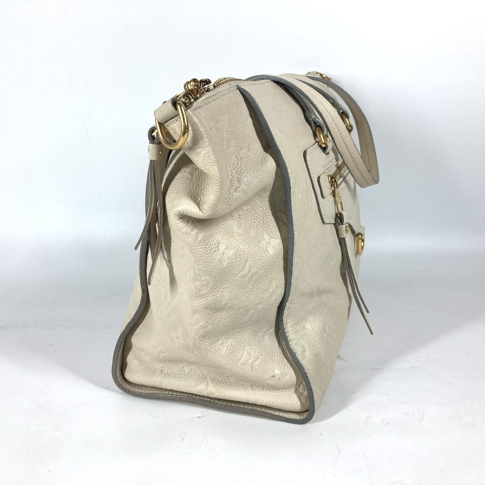 Louis Vuitton M93411 Ann Platt Ann Platt Monogram Leather White Shoulder Bag