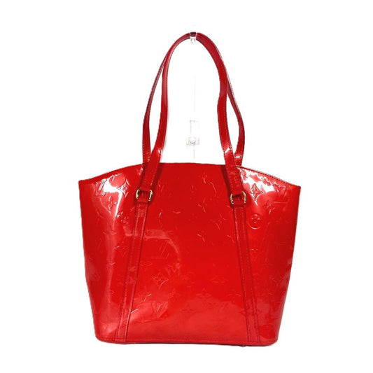 Louis Vuitton M91727 Vernis Avalon MM Monogram Red Shoulder Bag